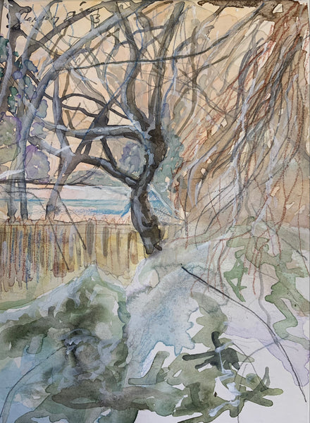 Noreen Scott Garrity: Tangled Tracery, January Snow, No. 3, January 8, 2022