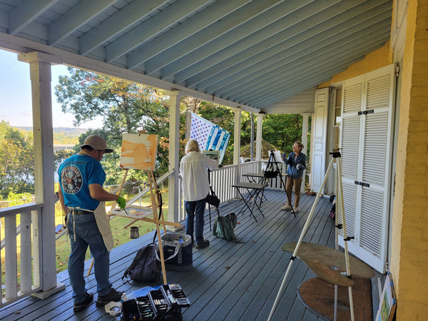 Plein Air Painting at Fairmount Park Historic Houses