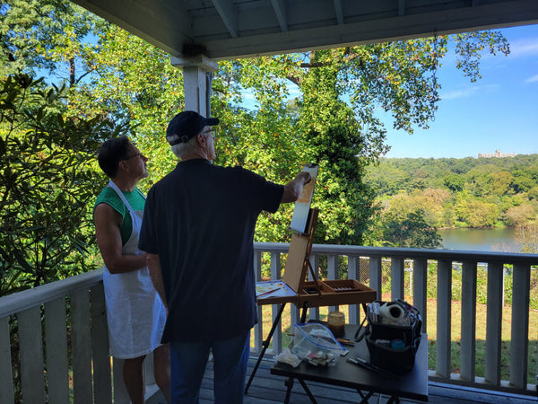 Plein Air Painting at Fairmount Park Historic Houses