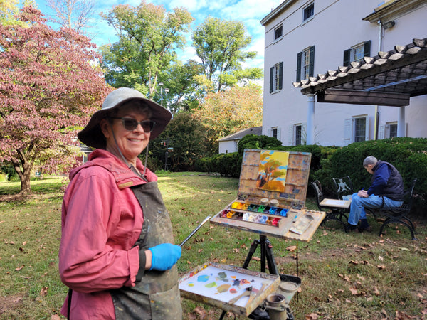 Plein Air Painting at Fairmount Park Historic Houses