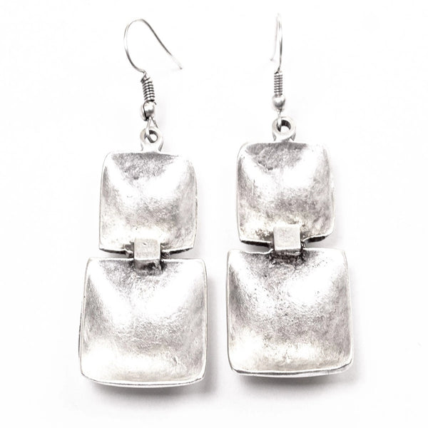 Stack of Squares Earrings