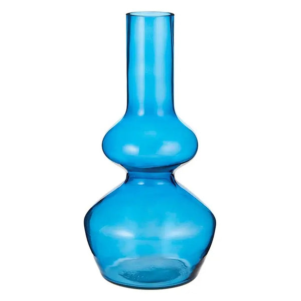 Glass Vase - Blue