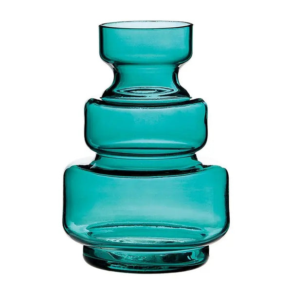 Glass Vase - Turquoise