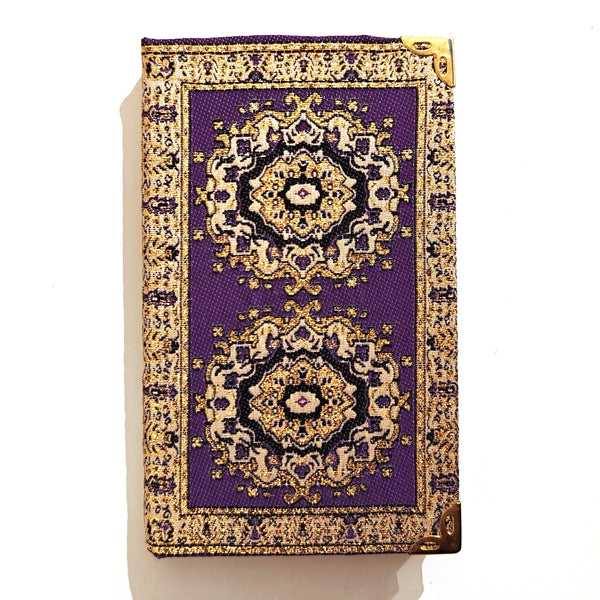 Fabric Pocket Journal - Purple