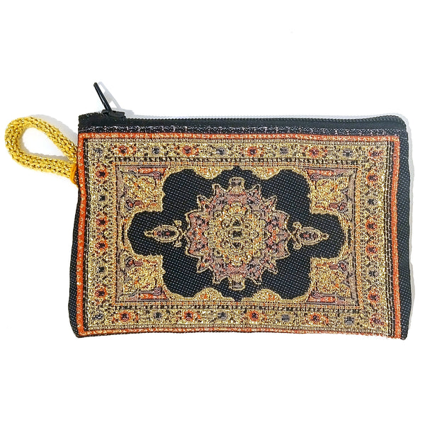 Fabric Coin Purse - Black