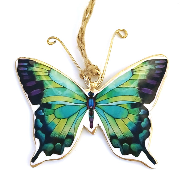 Color Metal Ornament - Butterfly