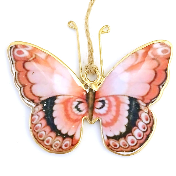 Color Metal Ornament - Butterfly