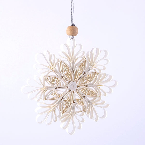 Quilling Snowflake "Aspen" Ornament