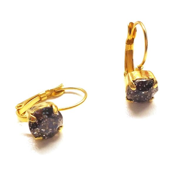 Gold & Crystal Earrings
