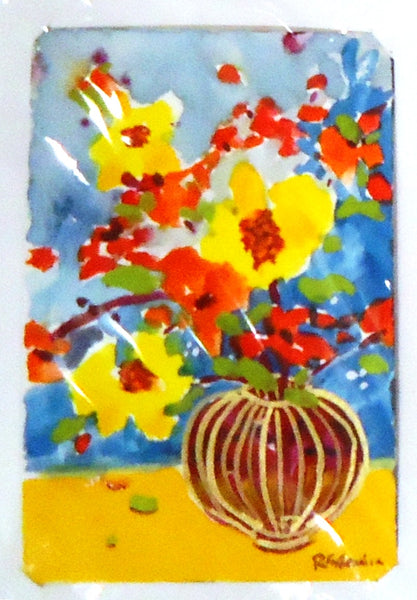 Ruth Formica: Floral Still Life Painting / Notecard