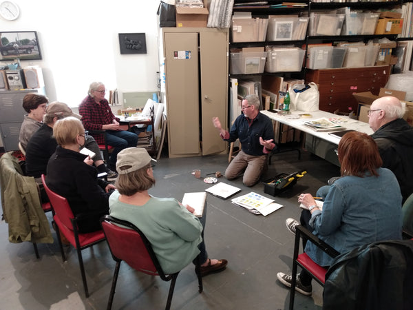 Alla Prima Watercolor Workshop with Keith Leitner