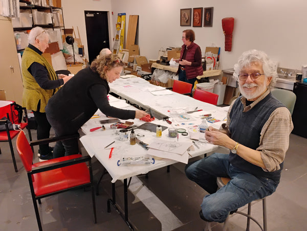 Hand-Printed Monotype with Tony Rosati