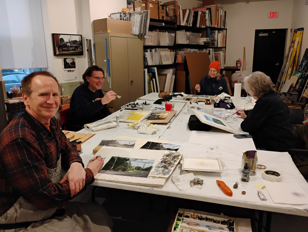 Watercolor Open Studio with Keith Leitner