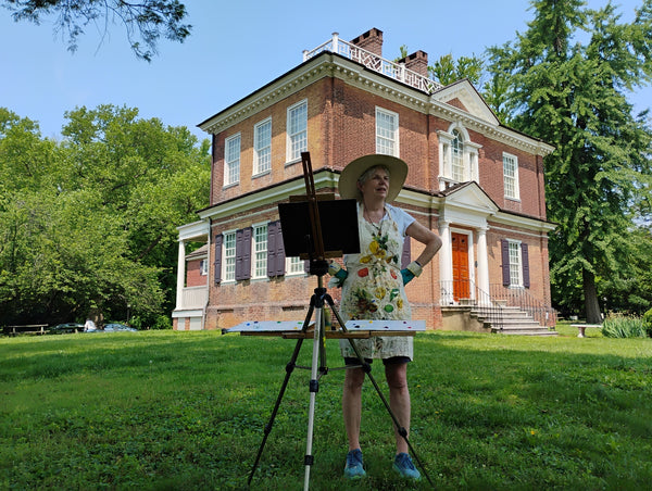 Plein Air Painting at Fairmount Park Historic Houses