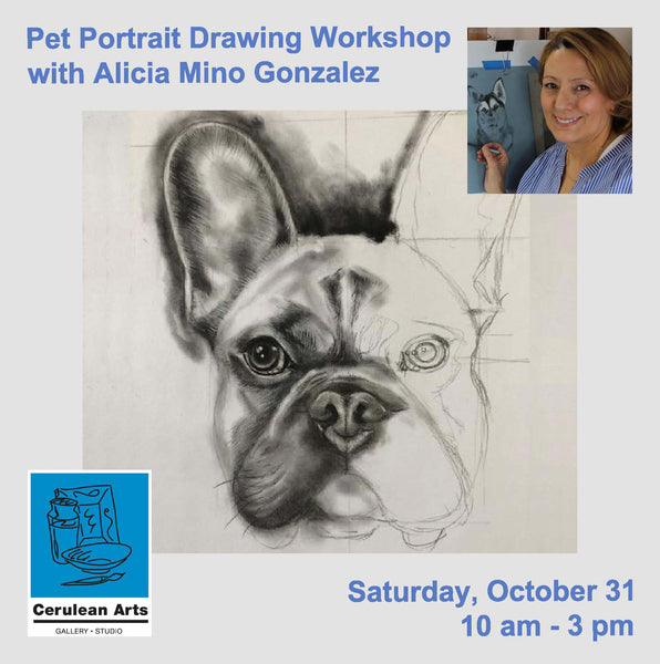 Pet Portrait Drawing Workshop with Alicia Mino Gonzalez