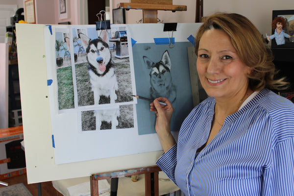 Pet Portrait Drawing Workshop with Alicia Mino Gonzalez