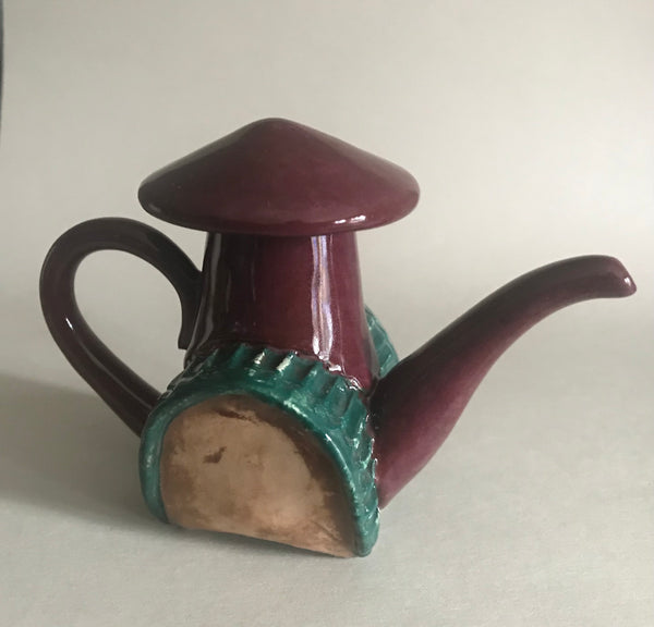 Teapot #1, ceramic sculpture by artist George Apotsos.  Included in the exhibition, REUNION (Once Upon a Time in Philadelphia), at Cerulean Arts February 26 - March 24, 2025