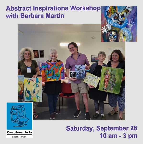 Abstract Inspirations Workshop with Barbara Martin