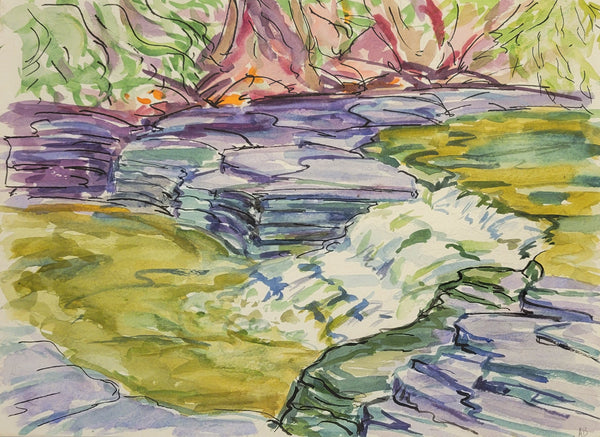 Alysa Bennett: Vermont Swimming Hole