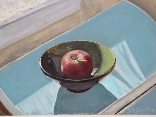 Southern Exposure, oil on canvas still life painting by Cerulean Collective member Sally Benton
