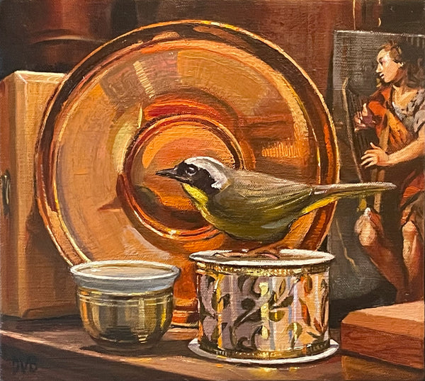 David Berger: Yellowthroat with Copper Plate