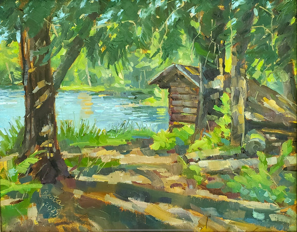 Lisa BurgerLentz: Black Pond Lean-to