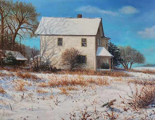 Elmer, oil on panel painting by Cerulean Arts Collective Member Philip J. Carroll.