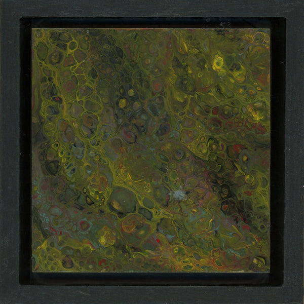 Anthony Ciambella: 4x4 Acrylic on Panel Painting, Framed