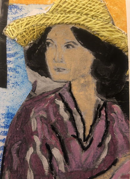 Kerith Glass: Woman Series: Hat