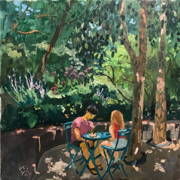 Alyce Grunt: Painting in the Park