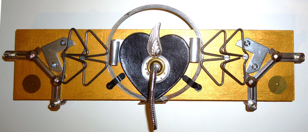 Beyond, mixed media wall sculpture by Philadelphia artist Patricia Hillman, available at Cerulean Arts.