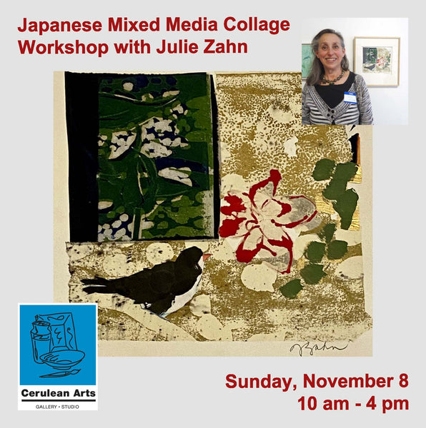 Japanese Mixed Media Collage Workshop with Julie Zahn