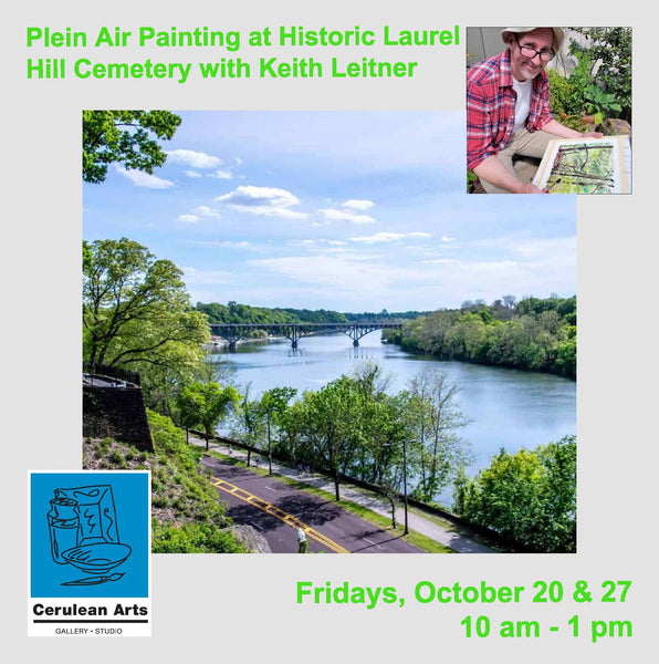 Plein Air Painting at Historic Laurel Hill Cemetery
