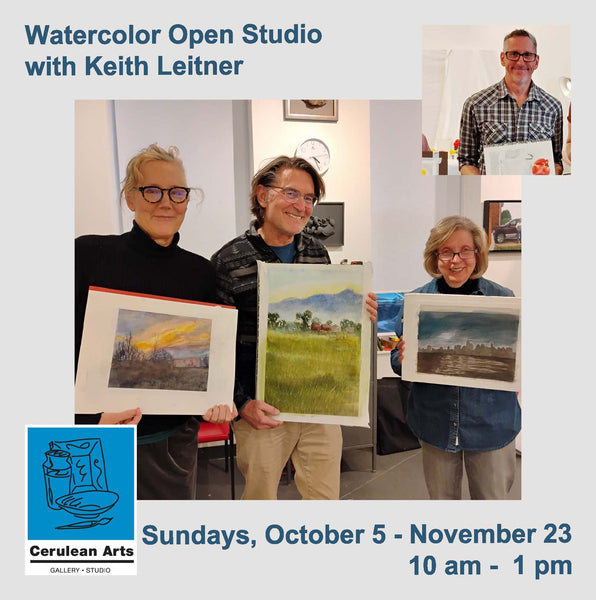 Watercolor Open Studio with Keith Leitner
