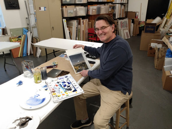 Mixed Media Watercolor Workshop with Michael Kowbuz