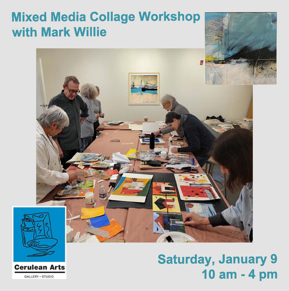 Mixed Media Collage Workshop: Process & Experimentation with Mark Willie