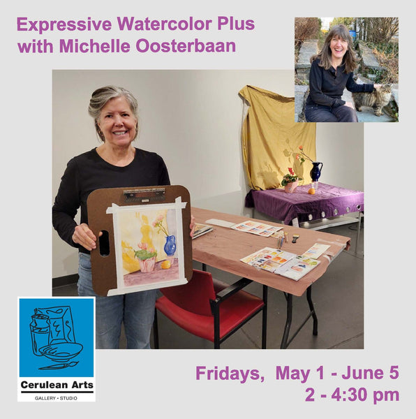 Expressive Watercolor Plus with Michelle Oosterbaan