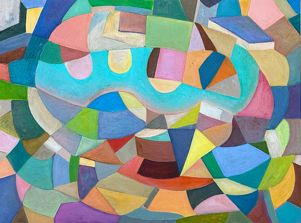 Kyoko Miyabe: Homage to Vieira da Silva XIV
