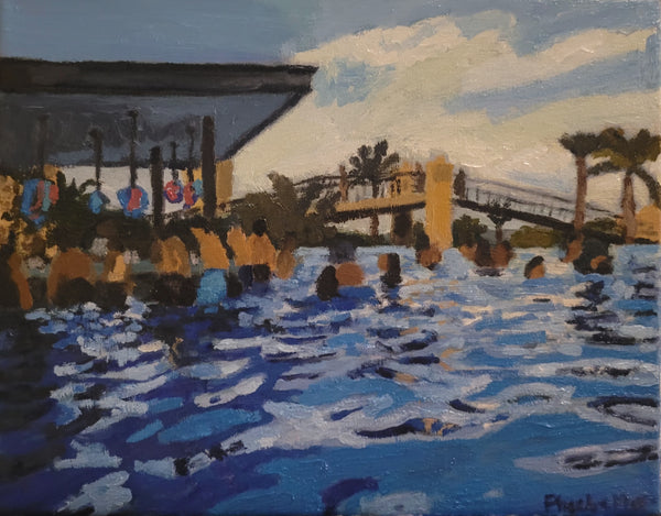 Phoebe Murer: Infinity Swim Up Bar