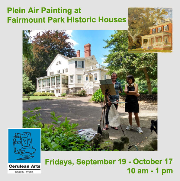 Plein Air Painting at Fairmount Park Historic Houses