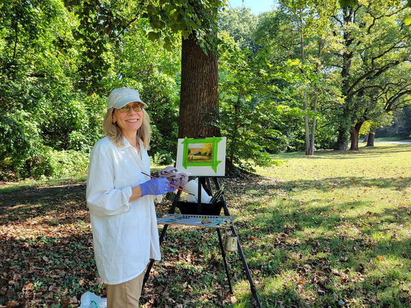 Plein Air Painting at Fairmount Park Historic Houses