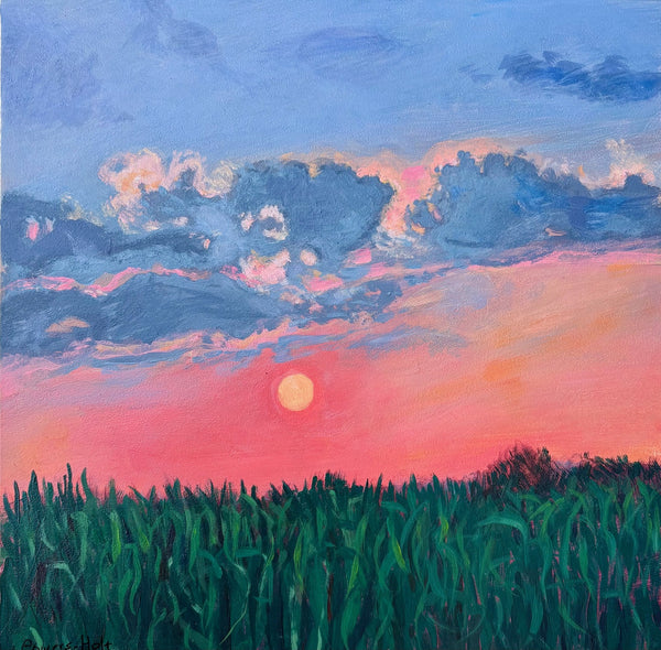Mary Powers Holt: Summer Drive to Parkesburg