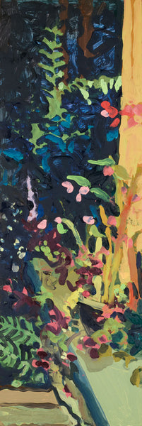 Liz Price: Begonias on the Stone Wall