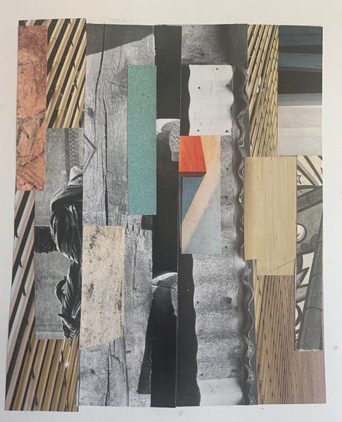 Fratres by Arvo Pärt, collage by Philadelphia artist James Rapone available at Cerulean Arts. 