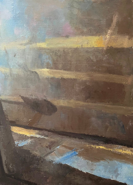 Sean Sauer: Blue Light on Brown Reflection