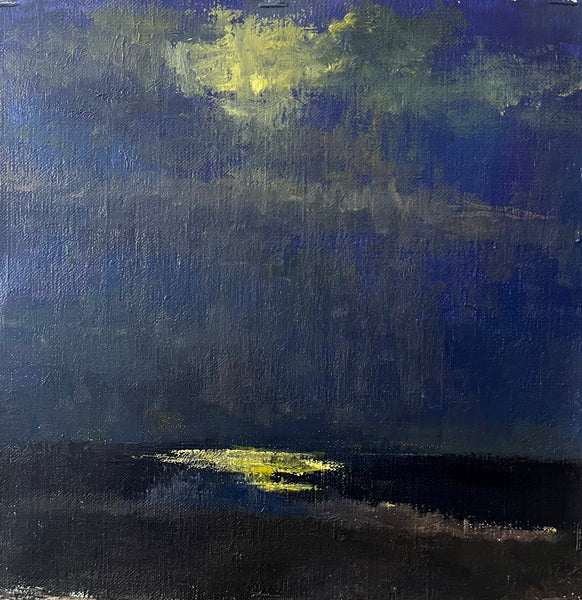 Sean Sauer: Night Surf Moonscape