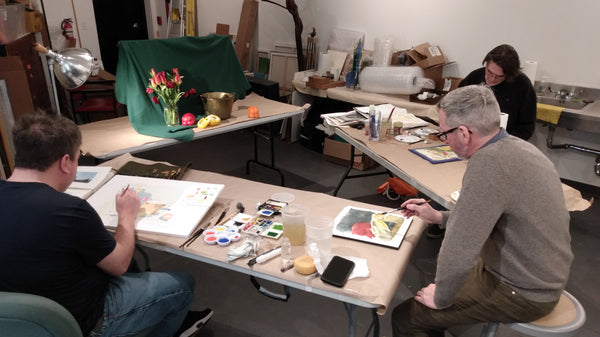 Watercolor Open Studio with Keith Leitner