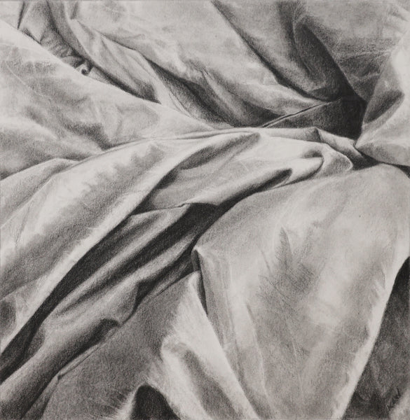 Abyss, graphite drawing by Cerulean Arts Collective member Kathleen Wert.