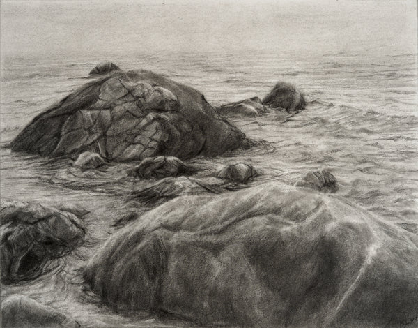 Elegy, graphite drawing by Cerulean Arts Collective member Kathleen Wert.