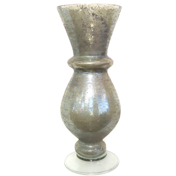 Pale Blue Glass Vase